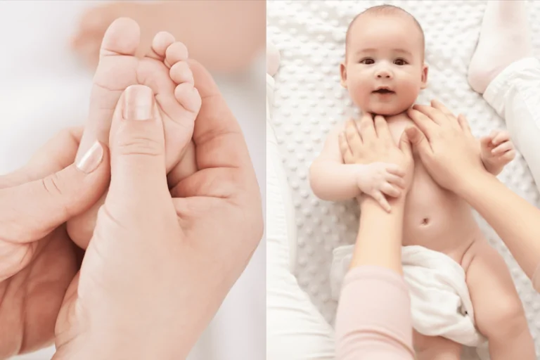 massage bébé